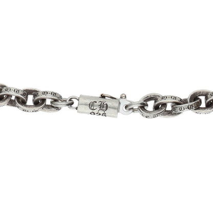 Chrome Hearts Paper Chain Silver Necklace Size 20 Inch
