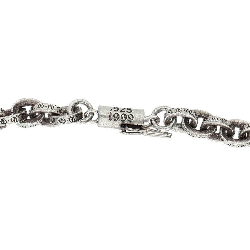Chrome Hearts Paper Chain Silver Necklace Size 20 Inch