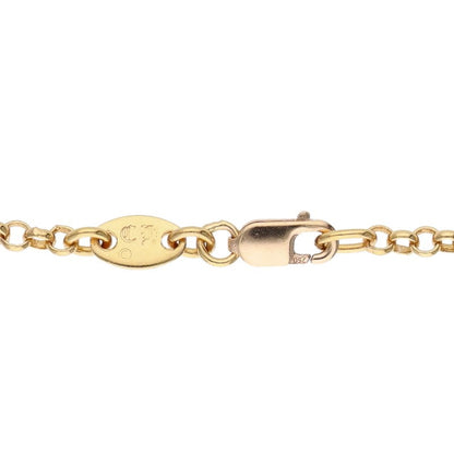 Chrome Hearts 22K Roll Chain Yellow Gold Size 18 Inch