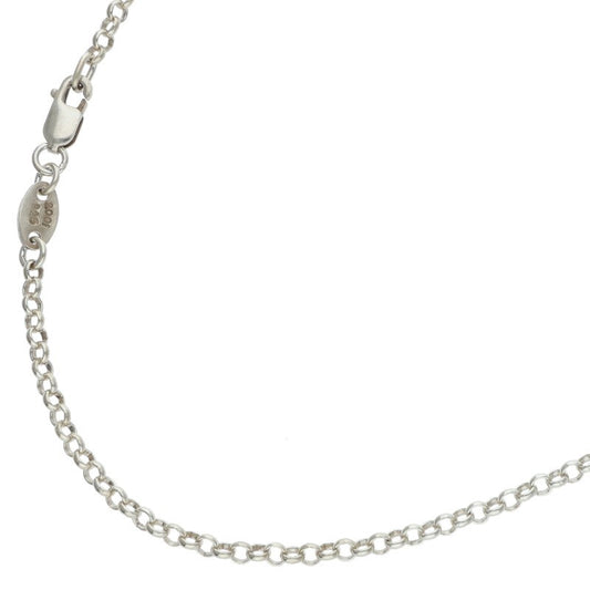 Chrome Hearts NECKCHAIN R18 Necklace Silver Size 18 Inch
