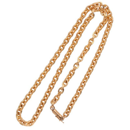 Chrome Hearts 22K Gold Paper Chain Necklace Size 20 Yellow