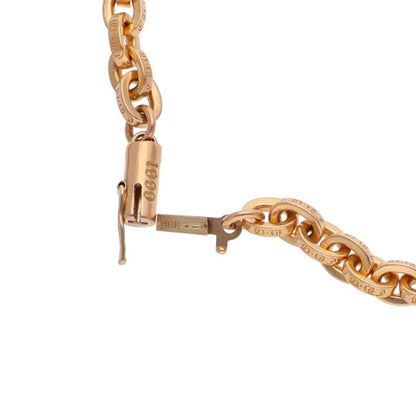 Chrome Hearts 22K Gold Paper Chain Necklace Size 20 Yellow