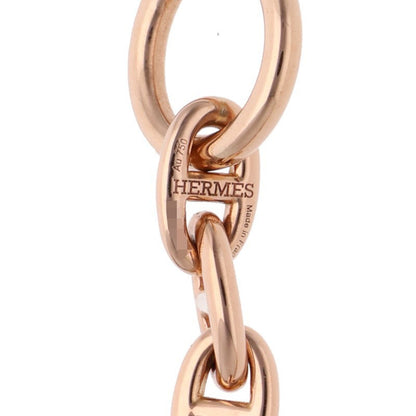 HERMES Chaine d'Ancre TPM 18K Pink Gold Necklace