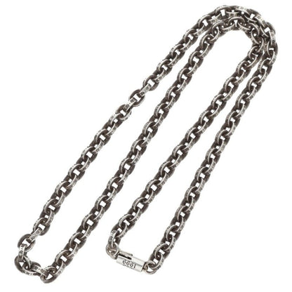 Chrome Hearts Paper Chain 925 Silver Necklace Size 18 Inch