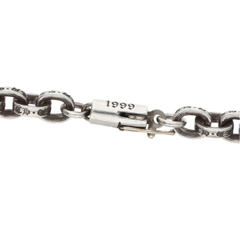 Chrome Hearts Paper Chain 925 Silver Necklace Size 18 Inch