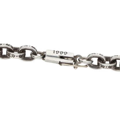 Chrome Hearts Paper Chain 925 Silver Necklace Size 18 Inch