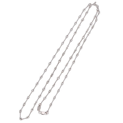 Chrome Hearts 18K White Gold Chain Necklace Size 24 Inch