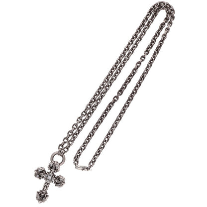 Chrome Hearts FILIG CROSS XS PAVE Diamond Necklace Size 30