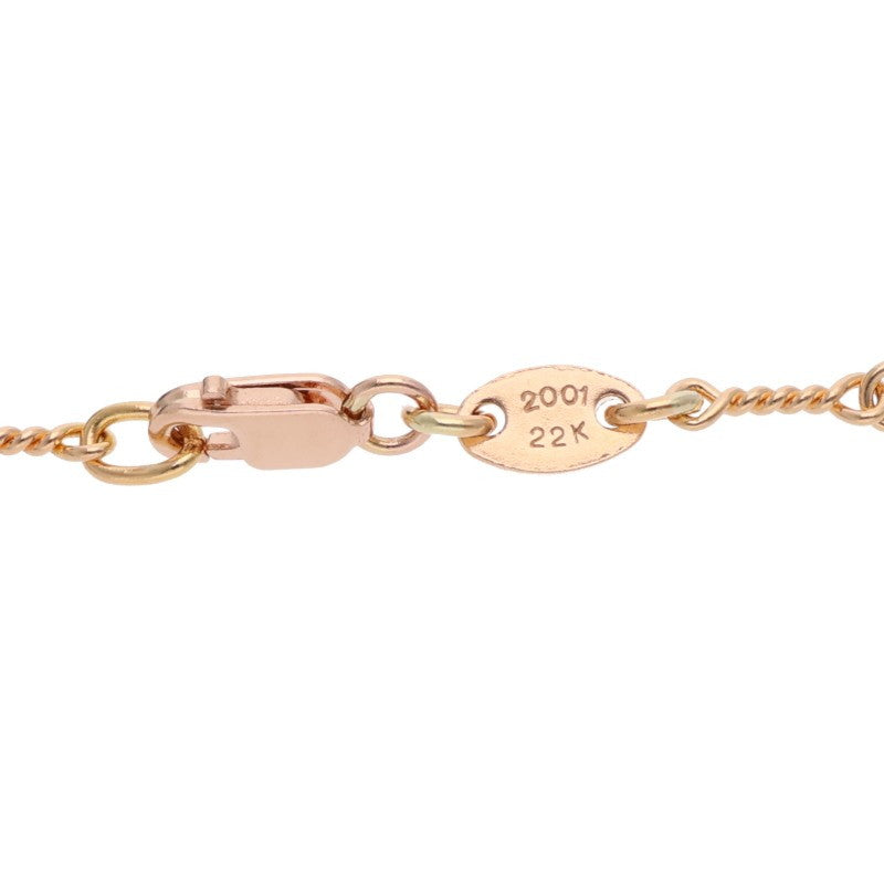 Chrome Hearts NECKCHAIN 22K Yellow Gold Twist Chain Necklace