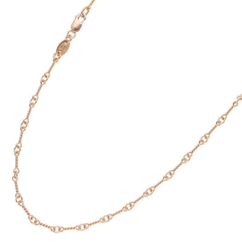 Chrome Hearts 22K Twist Chain Gold Necklace Size 20 Yellow
