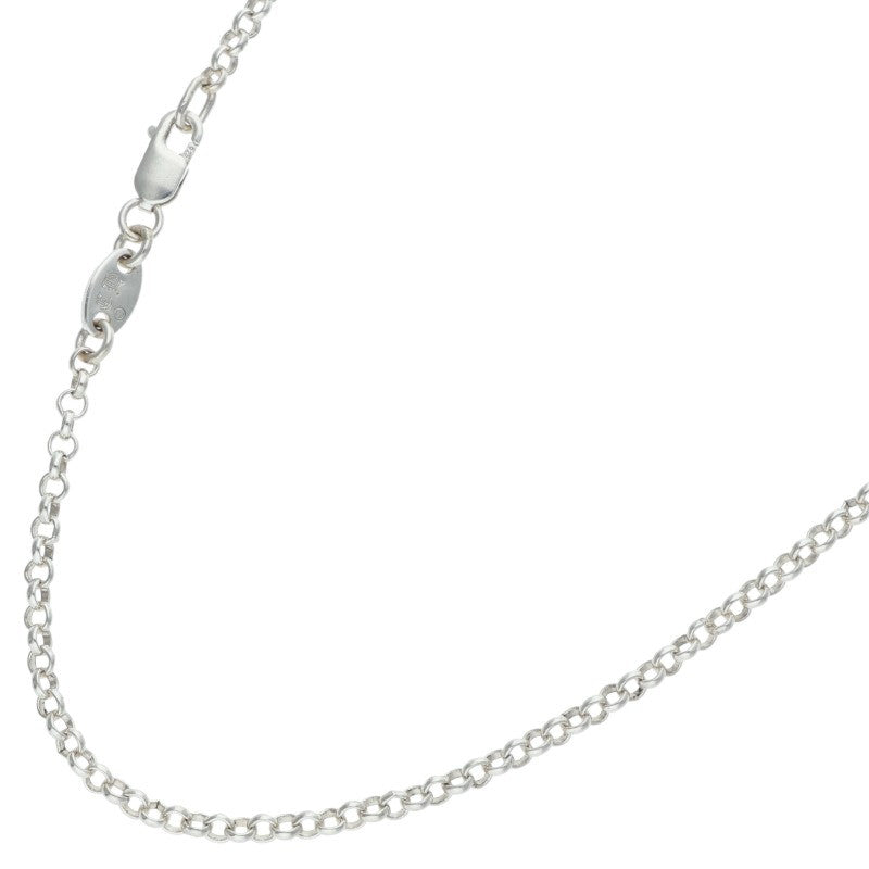 Chrome Hearts R18 Roll Chain Silver Necklace Size 18 Inch