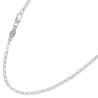 Chrome Hearts R18 Roll Chain Silver Necklace Size 18 Inch