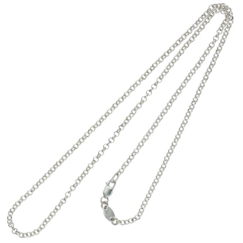 Chrome Hearts R18 Roll Chain Silver Necklace Size 18 Inch