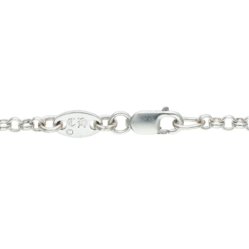 Chrome Hearts R18 Roll Chain Silver Necklace Size 18 Inch