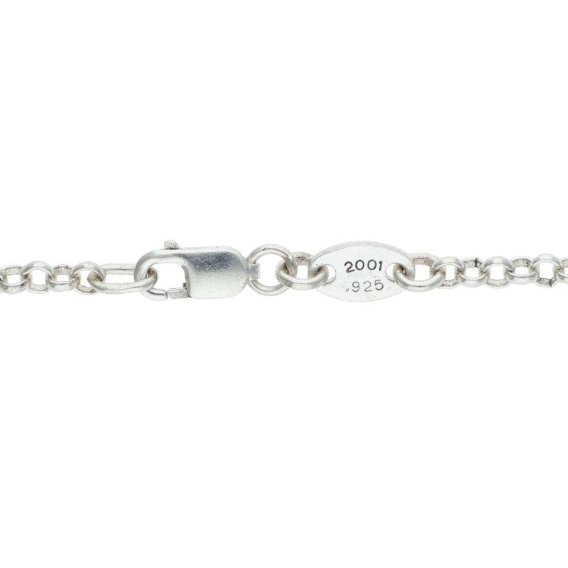 Chrome Hearts R18 Roll Chain Silver Necklace Size 18 Inch