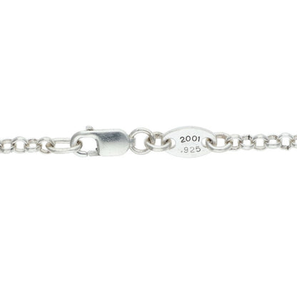 Chrome Hearts R18 Roll Chain Silver Necklace Size 18 Inch