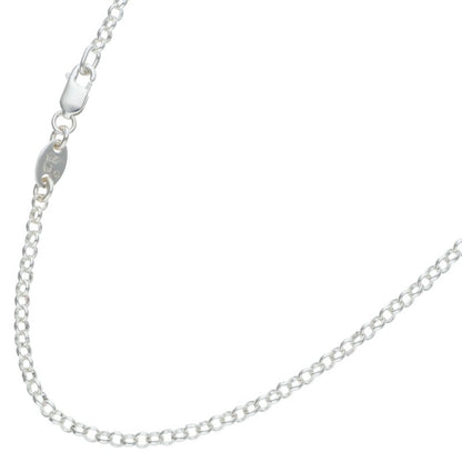 Chrome Hearts R18 Roll Chain Silver Necklace Size 18 Inch