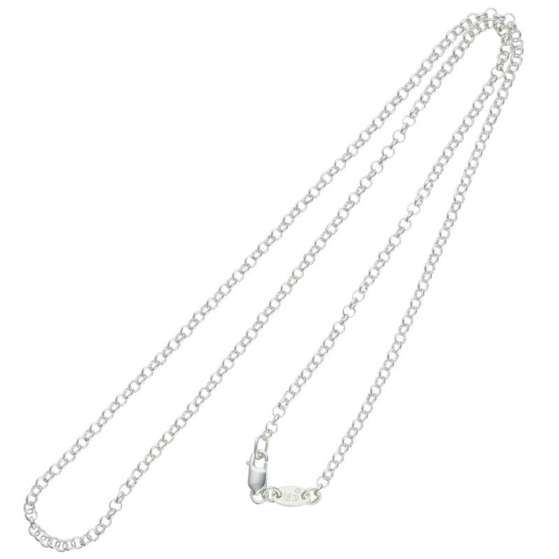 Chrome Hearts R18 Roll Chain Silver Necklace Size 18 Inch