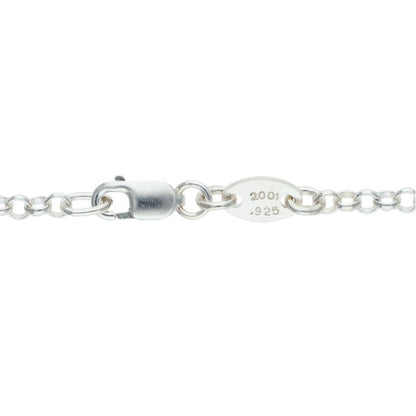 Chrome Hearts R18 Roll Chain Silver Necklace Size 18 Inch