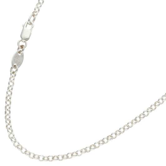 Chrome Hearts R18 Roll Chain Silver Necklace Size 18 Inch