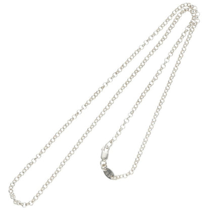 Chrome Hearts R18 Roll Chain Silver Necklace Size 18 Inch