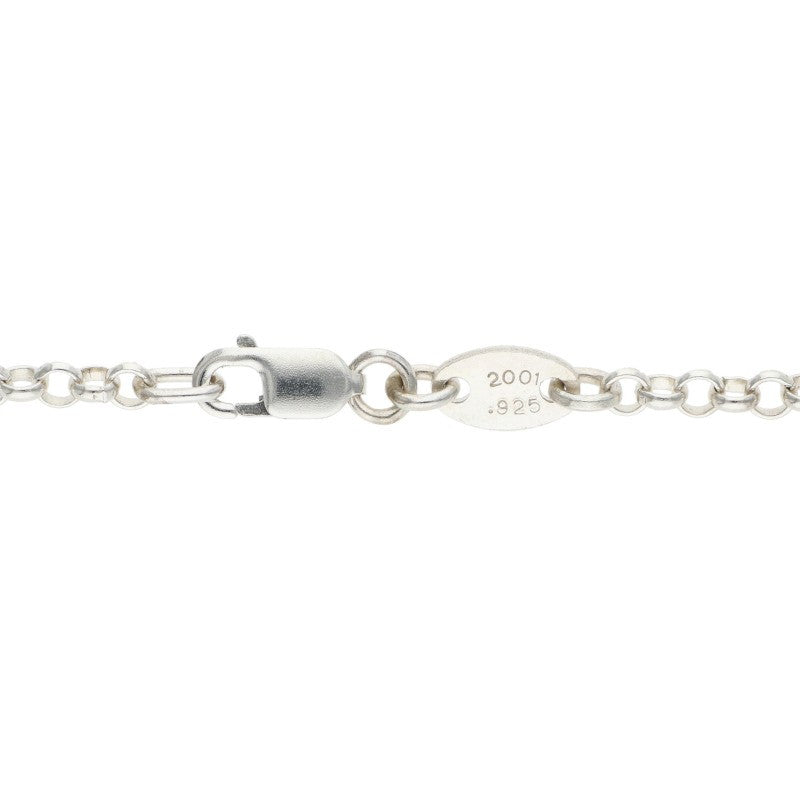 Chrome Hearts R18 Roll Chain Silver Necklace Size 18 Inch