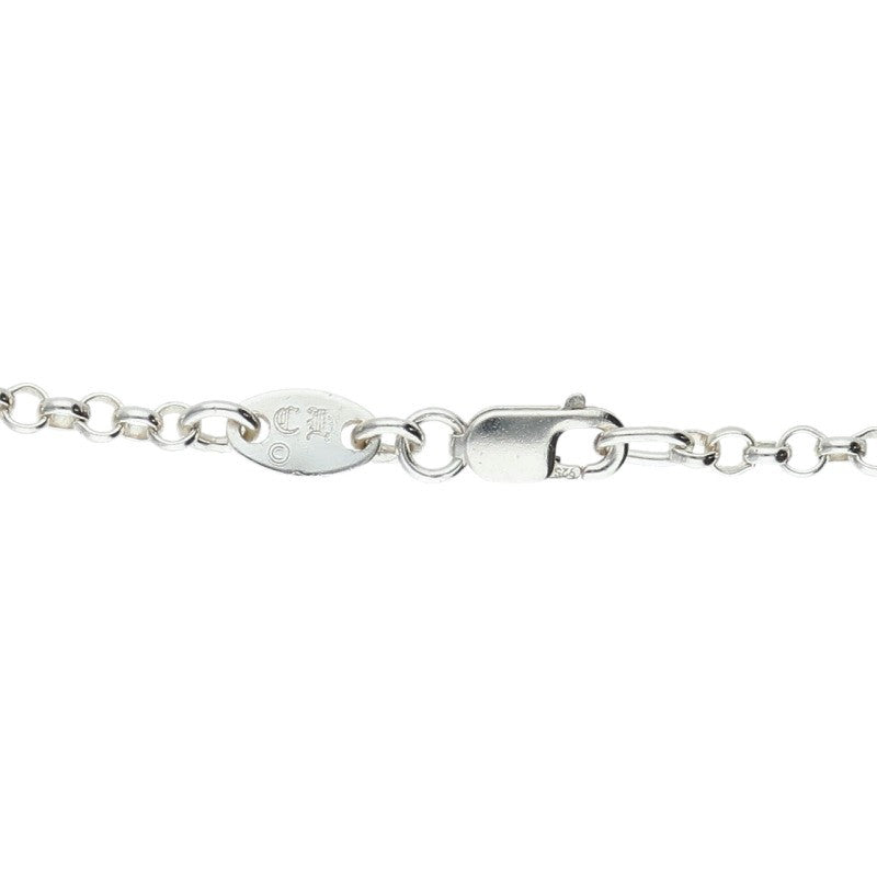 Chrome Hearts R24 Roll Chain Silver Necklace Size 24 Inch
