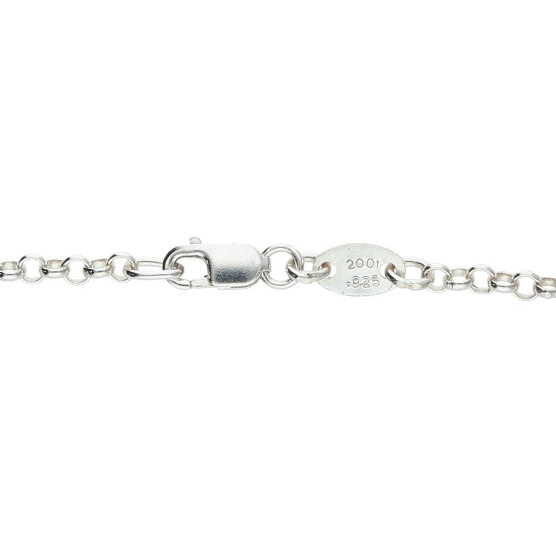 Chrome Hearts R24 Roll Chain Silver Necklace Size 24 Inch