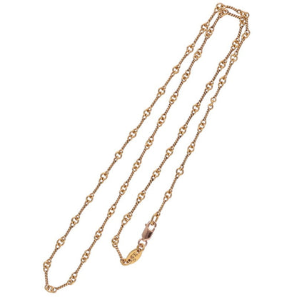Chrome Hearts 22K Twist Chain Gold Necklace Size 18 Inch