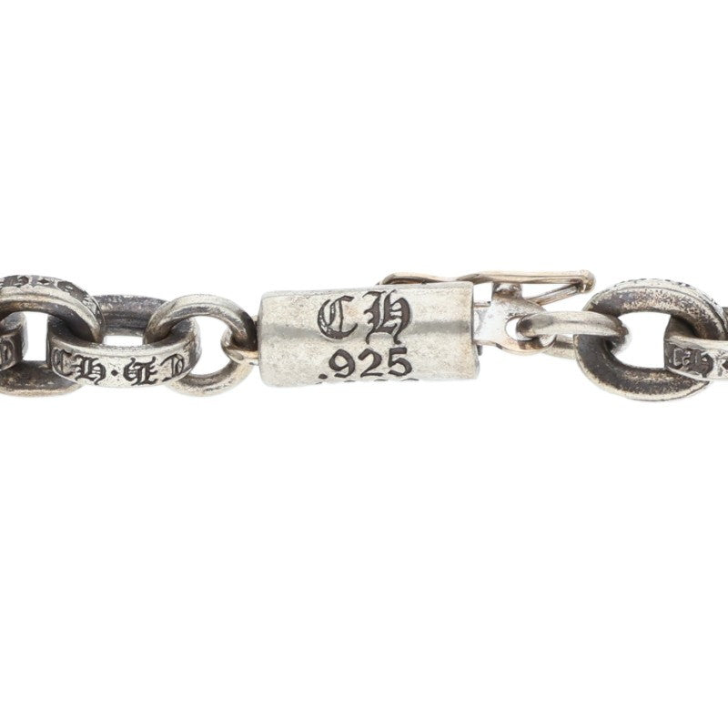 Chrome Hearts Paper Chain Silver Necklace Size 30 Inch
