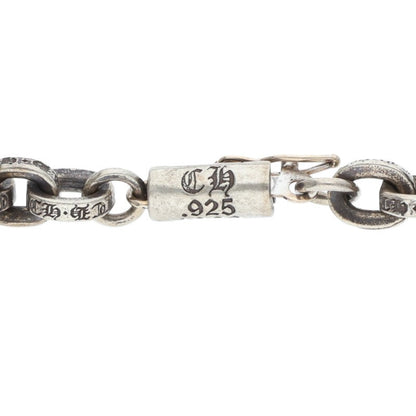 Chrome Hearts Paper Chain Silver Necklace Size 30 Inch