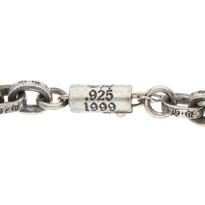 Chrome Hearts Paper Chain Silver Necklace Size 30 Inch