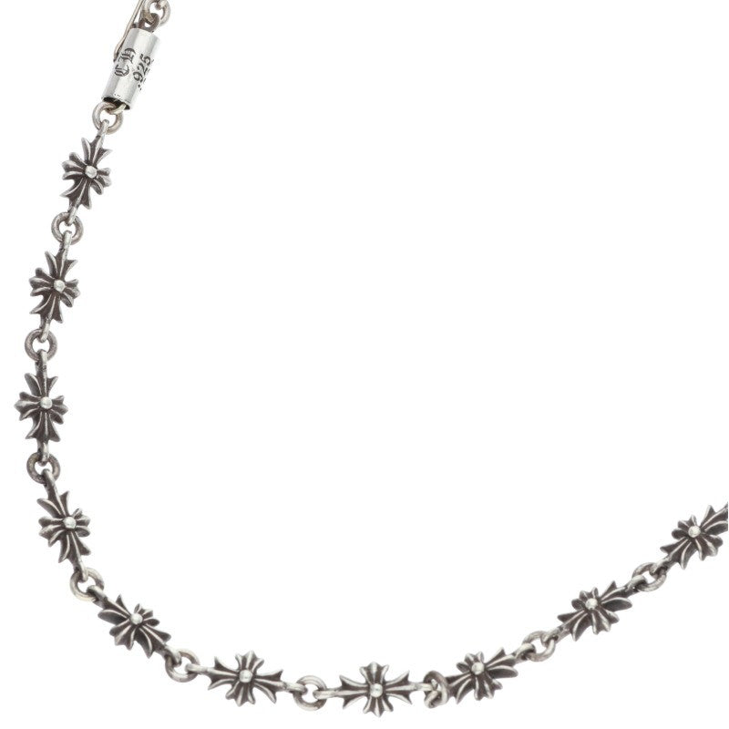 Chrome Hearts TINY E CH PLS 925 Silver Necklace Size 20 Inch