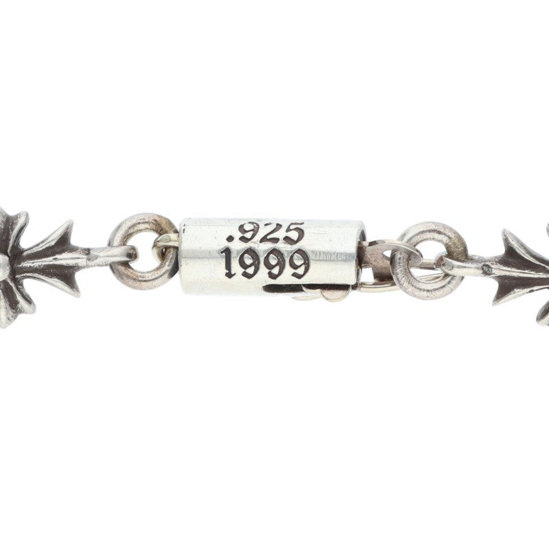 Chrome Hearts TINY E CH PLS 925 Silver Necklace Size 20 Inch