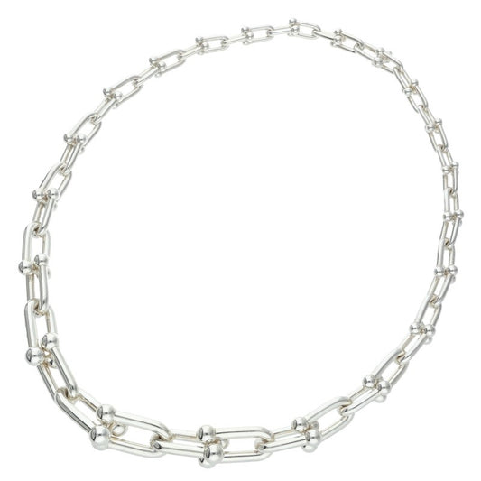 Tiffany & Co. HardWear Link Silver Necklace Size 18 Inch
