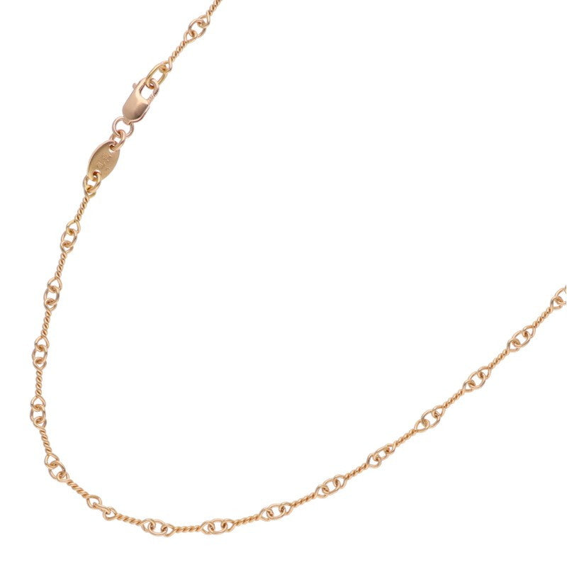 Chrome Hearts 22K Twist Chain Gold Necklace Size 20 Inch