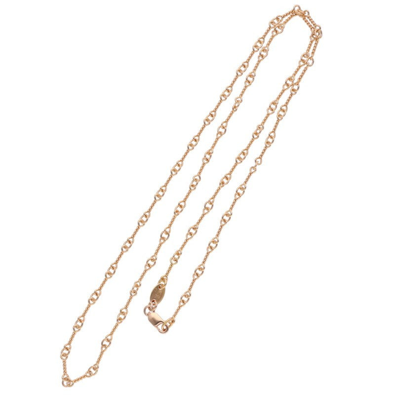 Chrome Hearts 22K Twist Chain Gold Necklace Size 20 Inch