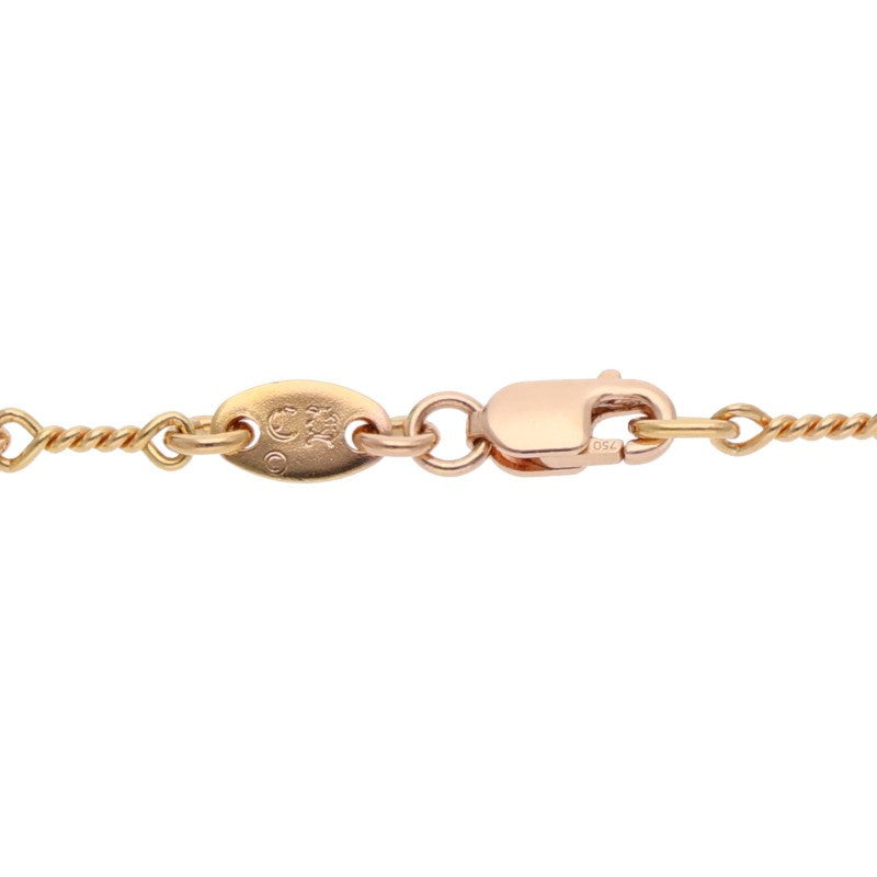 Chrome Hearts 22K Twist Chain Gold Necklace Size 20 Inch