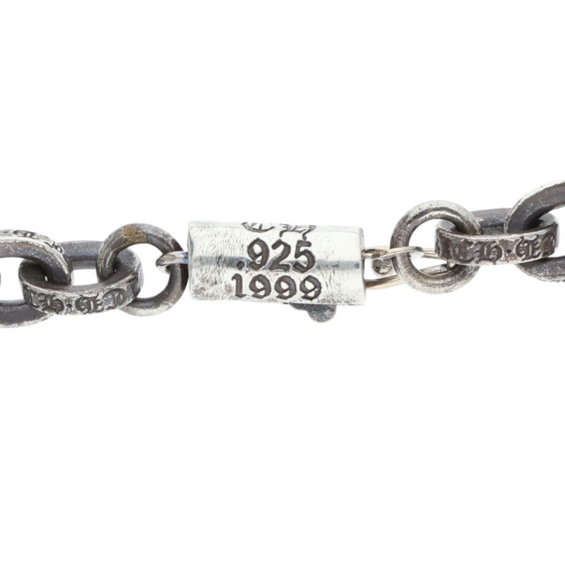 Chrome Hearts PAPER CHAIN 18 Silver Necklace Size 18 Inch