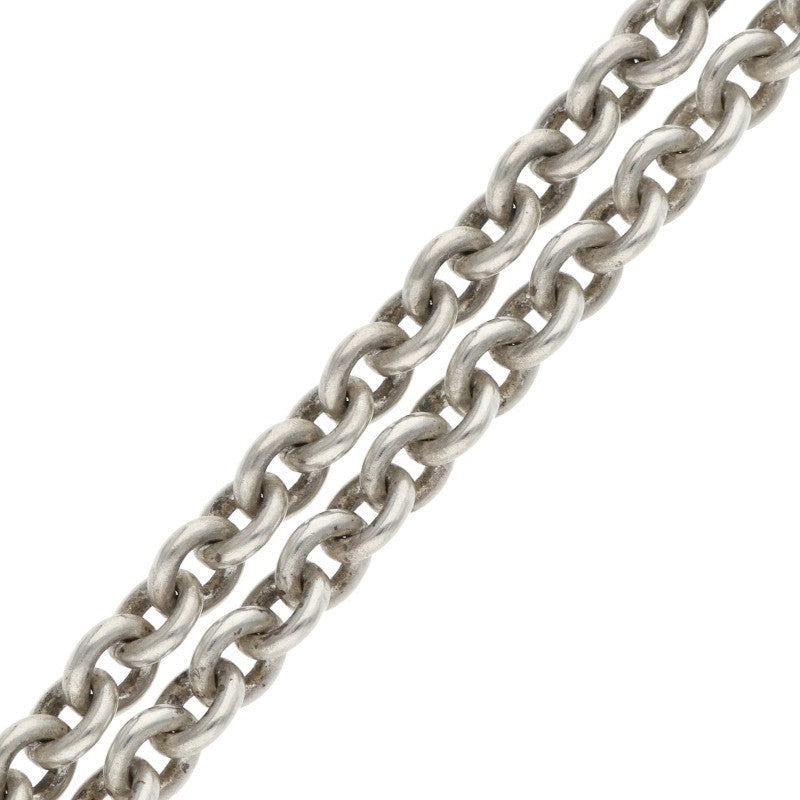 Chrome Hearts NE Chain Silver Necklace Size 18 Inch