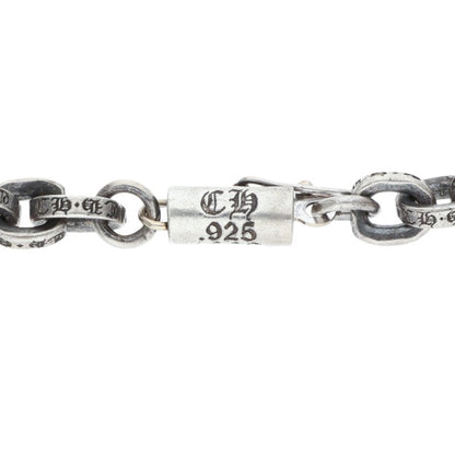 Chrome Hearts Paper Chain Silver Necklace Size 30 Inch