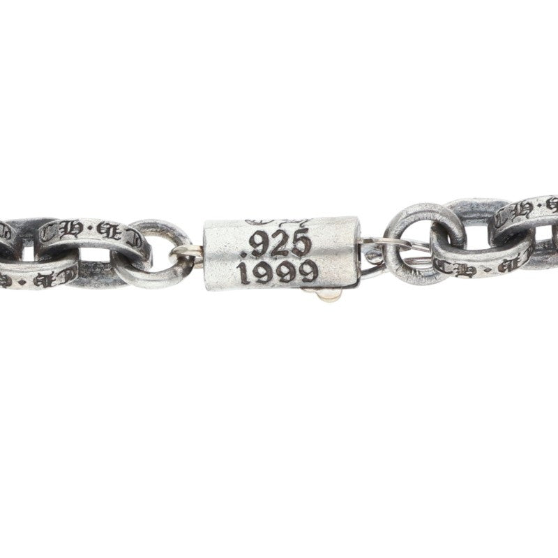 Chrome Hearts Paper Chain Silver Necklace Size 30 Inch
