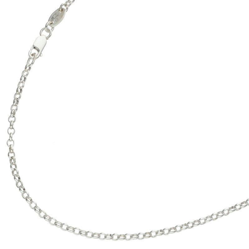 Chrome Hearts Roll Chain Silver Necklace Size 24 Inch