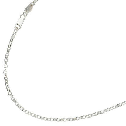 Chrome Hearts Roll Chain Silver Necklace Size 24 Inch