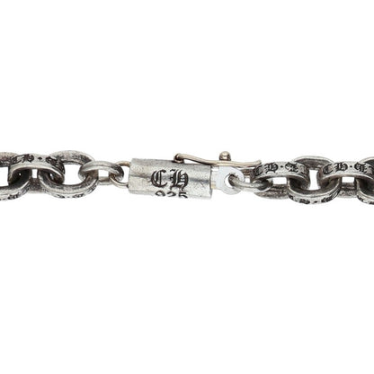 Chrome Hearts Paper Chain Silver Necklace Size 24 Inch