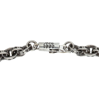Chrome Hearts Paper Chain Silver Necklace Size 24 Inch
