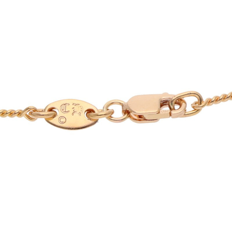 Chrome Hearts 22K Twist Chain Gold Necklace Size 20 Inch