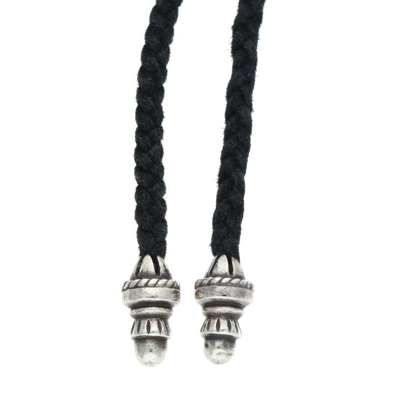 Chrome Hearts Small CH Cross Bolo Tip Silver Necklace