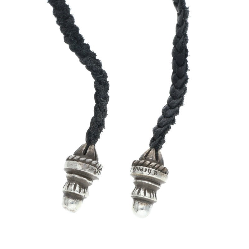 Chrome Hearts Small CH Cross Bolo Tip Necklace