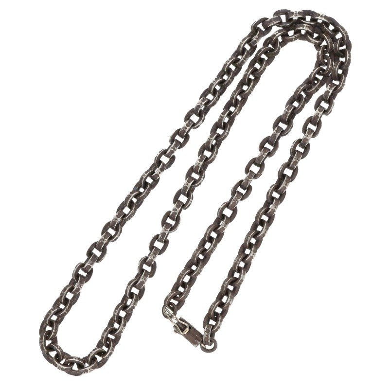 Chrome Hearts PAPER CHAIN 18 Silver Necklace Size 18 Inch